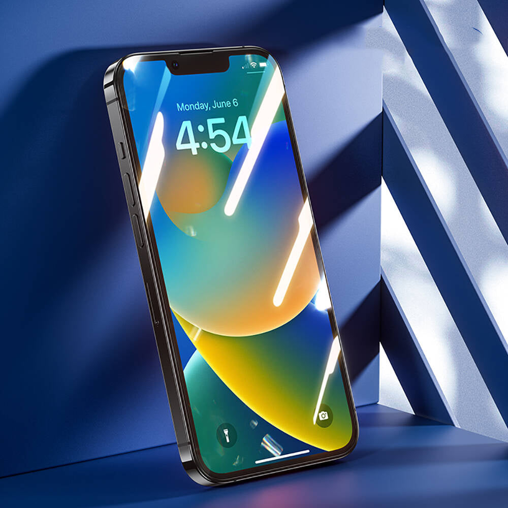 Apple iPhone 14 Hidrofobik Ve Oleofobik Özellikli Benks Air Shield Ekran Koruyucu 10&prime;lu Paket Şeffaf
