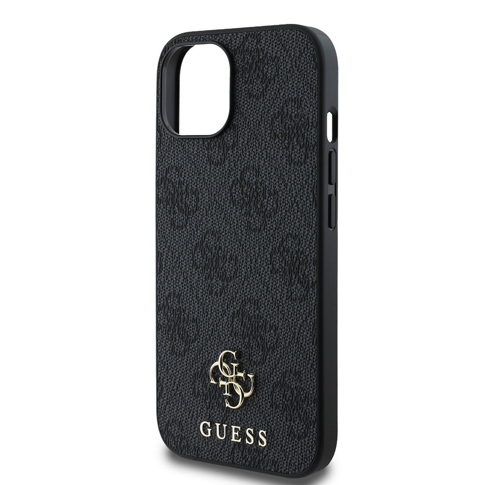 Apple iPhone 14 Kılıf Guess Orjinal Lisanslı M-safe Şarj Özellikli Small 4G Classic Kapak Pembe