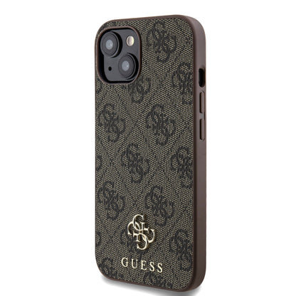 Apple iPhone 14 Kılıf Guess Orjinal Lisanslı M-safe Şarj Özellikli Small 4G Classic Kapak Pembe