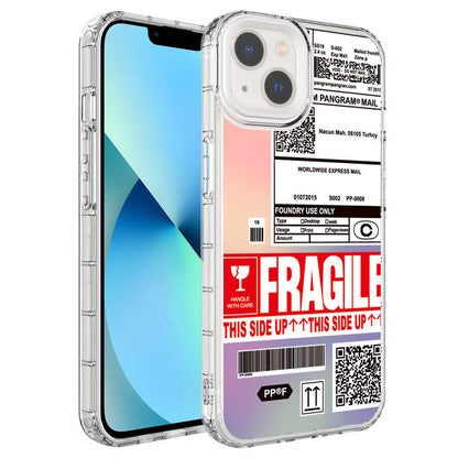 Apple iPhone 14 Kılıf Kamera Korumalı Renkli Desenli Sert Silikon Zore Korn Kapak