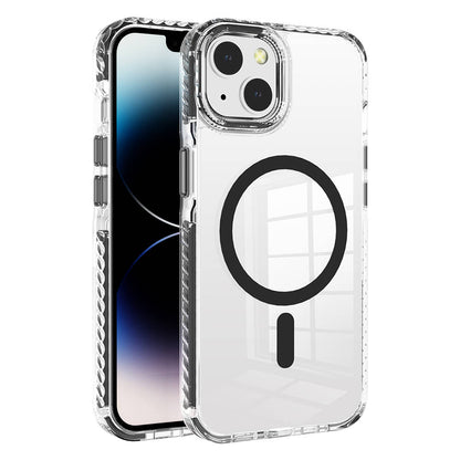 Apple iPhone 14 Kılıf M-safe Şarj Özellikli Airbagli Takılabilir Askı Aparatlı Zore Nana Kapak