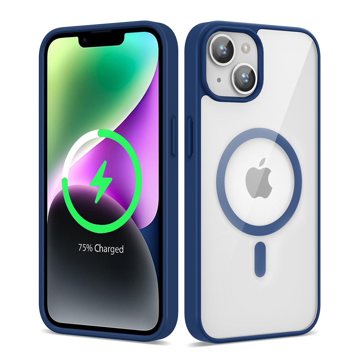 Apple iPhone 14 Kılıf M-safe Wireless Şarj Özellikli Silikon Zore Ege Kapak