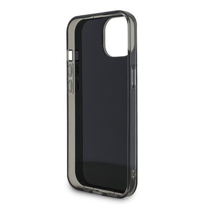 Apple iPhone 14 Kılıf Mercedes Benz Orjinal Lisanslı New Urban 3 Sert PC Paralel Çizgi Desenli Kapak Beyaz