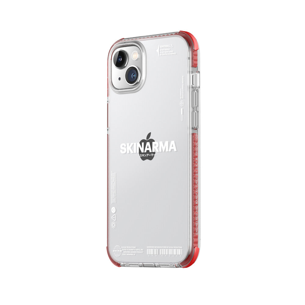 Apple iPhone 14 Kılıf SkinArma Şeffaf Airbag Tasarımlı Iro Kapak Siyah