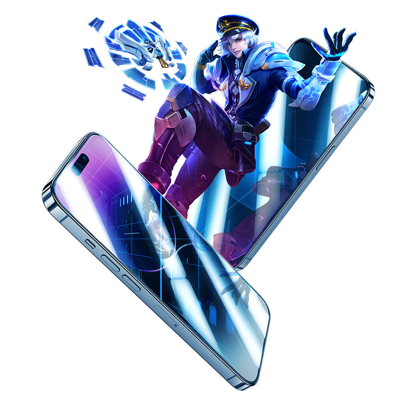 Apple iPhone 14 Plus Benks JoyTouch Mat Oyun Ekran Koruyucu + Kolay Uygulama Aparatı Siyah