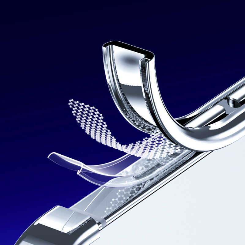 Apple iPhone 14 Plus Kılıf Benks Electroplating TPU Kapak Ekran Koruyucu Hediyeli Mor