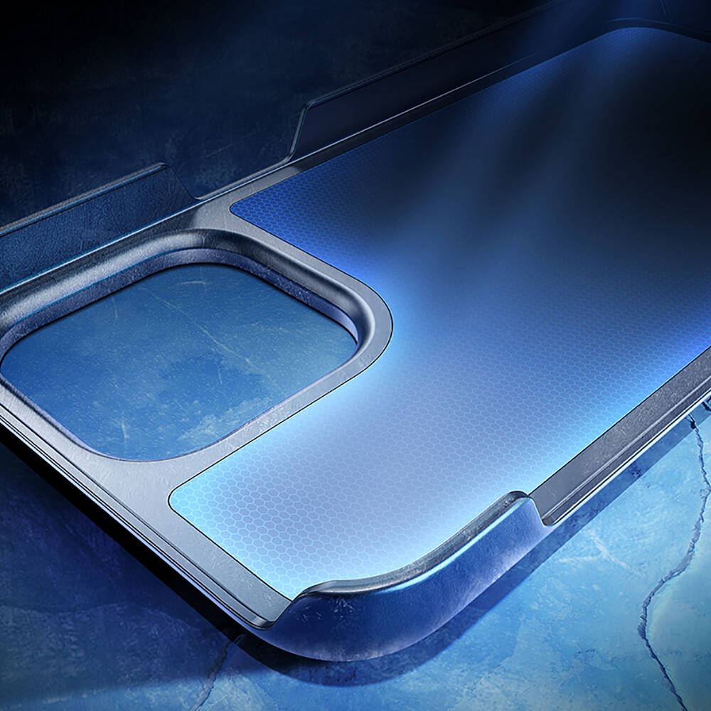 Apple iPhone 14 Plus Kılıf M-safe Şarj Özellikli Soğutucu Benks Biliz Kapak Gri