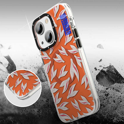 Apple iPhone 14 Plus Kılıf M-safe Şarj Özellikli Youngkit Play Rabbit Serisi Kapak Sarı