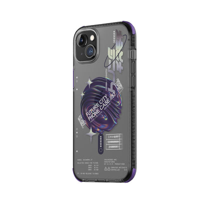 Apple iPhone 14 Plus Kılıf SkinArma Şeffaf Airbag Tasarımlı M-safe Şarj Özellikli Shorai Kapak Mor