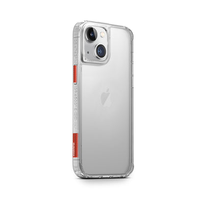 Apple iPhone 14 Plus Kılıf SkinArma Şeffaf Airbag Tasarımlı Saido Kapak Renksiz