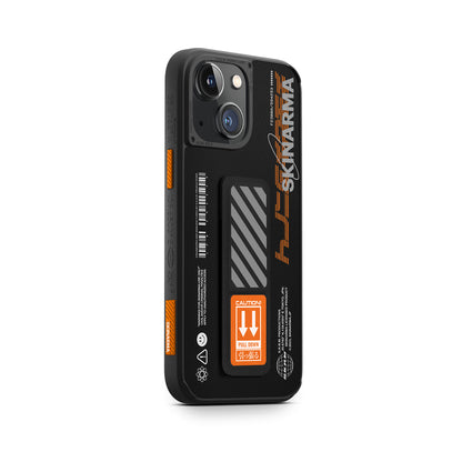 Apple iPhone 14 Plus Kılıf SkinArma Standlı Deri Görünümlü Shingoki Kapak Kırmızı