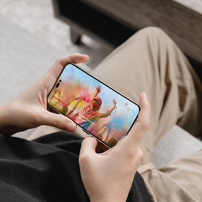 Apple iPhone 14 Plus Oleofobik Temperli Ultra HD Lisanslı Switcheasy Vetro 9H Cam Ekran Koruyucu Renksiz