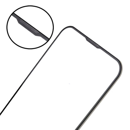 Apple iPhone 14 Plus Zore Rika Premium Temperli Cam Ekran Koruyucu Siyah