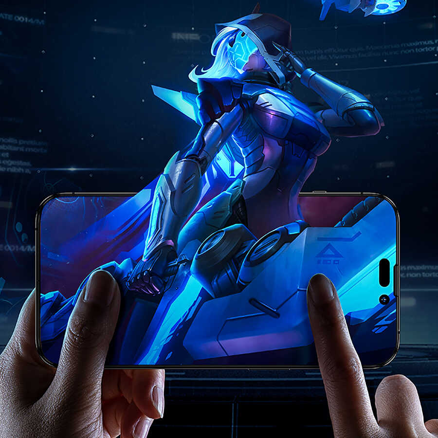 Apple iPhone 14 Pro Benks 0.3mm V Pro Ekran Koruyucu Siyah