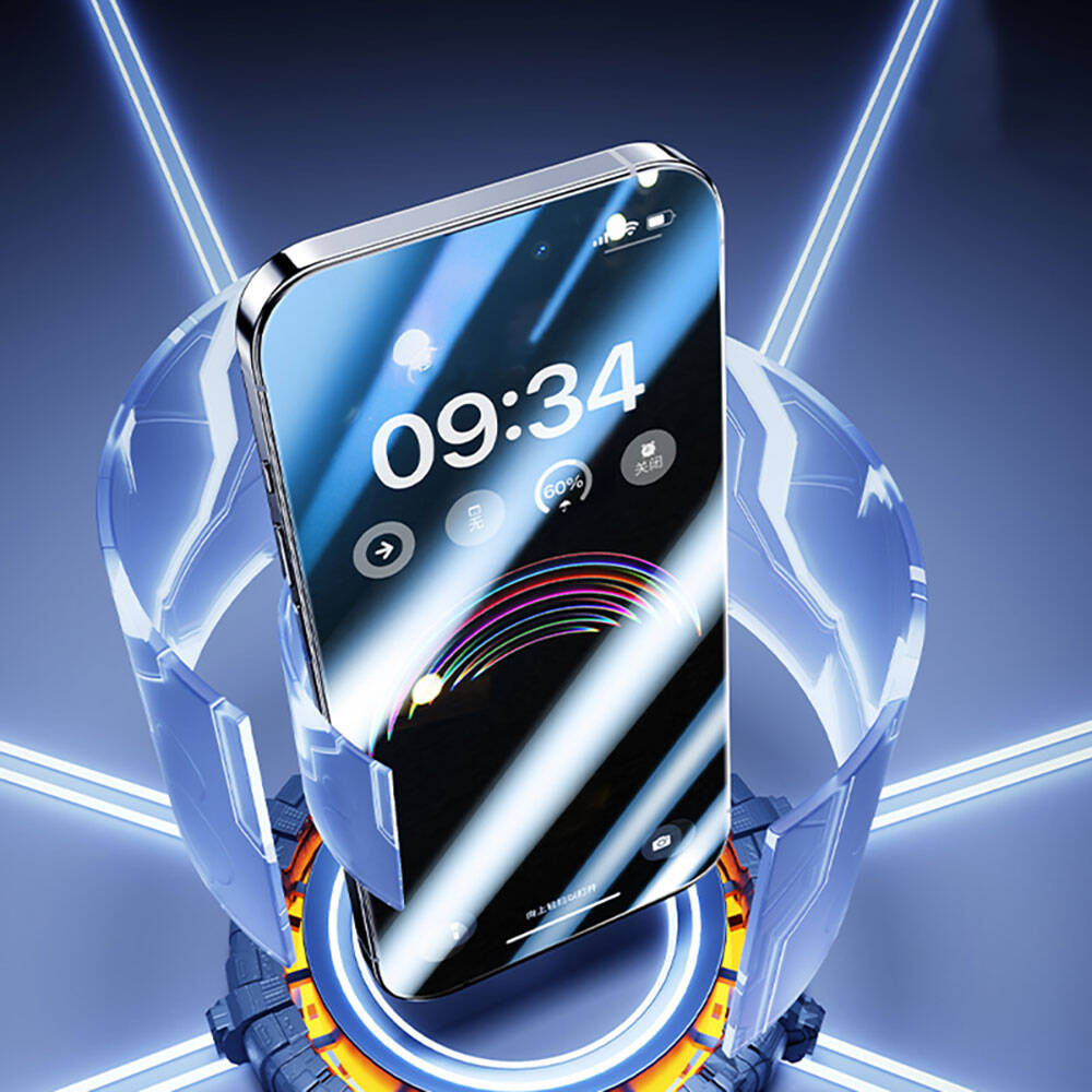 Apple iPhone 14 Pro Benks Anti-Dust Toz Önleyici Özellikli Gaming Ekran Koruyucu Siyah