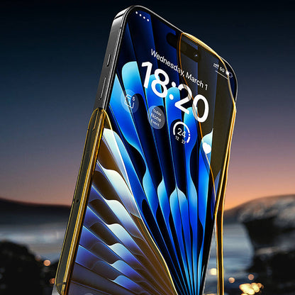 Apple iPhone 14 Pro Benks Glass Warrior HD Cam Ekran Koruyucu + Kolay Uygulama Aparatlı Siyah