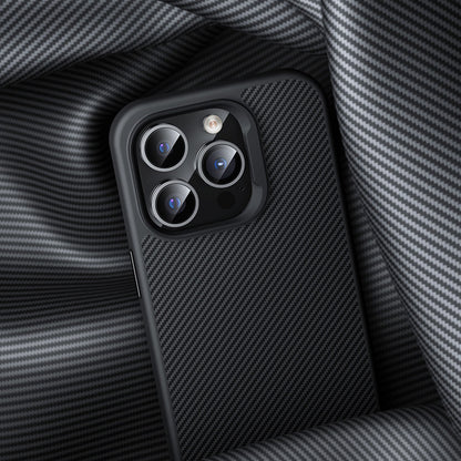 Apple iPhone 14 Pro Benks Grand Combo MFM01 3in1 Aksesuar Seti Kılıf-Ekran Koruyucu-Wireless Şarj Aleti Siyah