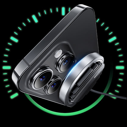 Apple iPhone 14 Pro Benks Grand Combo MFM01 3in1 Aksesuar Seti Kılıf-Ekran Koruyucu-Wireless Şarj Aleti Siyah