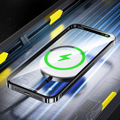 Apple iPhone 14 Pro Benks Grand Combo MFM01 3in1 Aksesuar Seti Kılıf-Ekran Koruyucu-Wireless Şarj Aleti Siyah