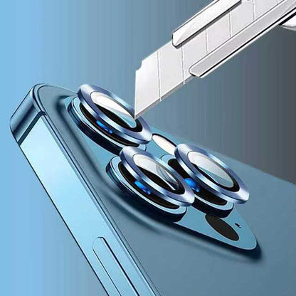 Apple iPhone 14 Pro Go Des Eagle Kamera Lens Koruyucu Mor