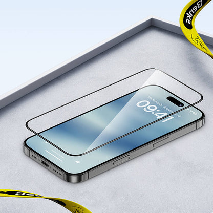 Apple iPhone 14 Pro Hidrofobik Ve Oleofobik Özellikli Benks Air Shield Ekran Koruyucu 10&prime;lu Paket Şeffaf
