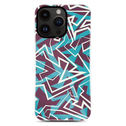 Apple iPhone 14 Pro Kılıf HD Desenli Kajsa Shield Plus Grafiti Serisi Kapak