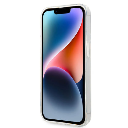 Apple iPhone 14 Pro Kılıf Karl Lagerfeld Transparan Choupette Dizayn Kapak Renksiz