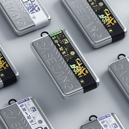 Apple iPhone 14 Pro Kılıf M-safe Şarj Özellikli Benks Casebang Calligraphy Joy Kapak Siyah