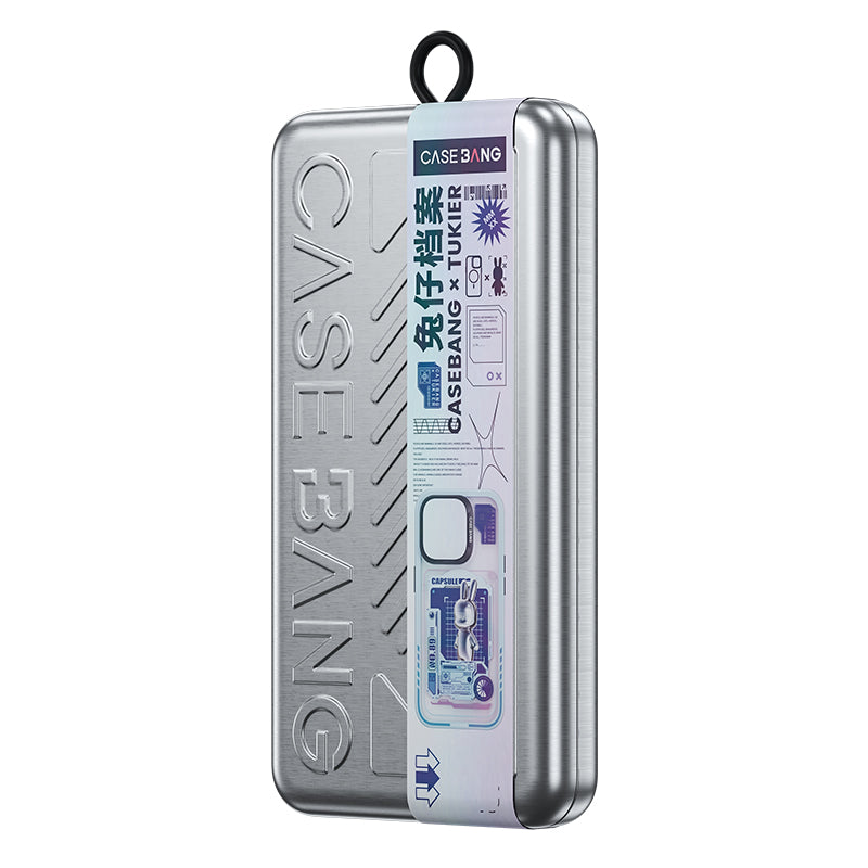 Apple iPhone 14 Pro Kılıf M-safe Şarj Özellikli Benks Casebang Rabbit Kapak Pembe