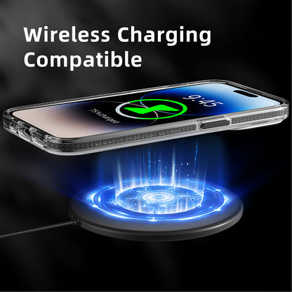 Apple iPhone 14 Pro Kılıf M-safe Şarj Özellikli Lens Figürlü YoungKit Art Film Serisi Kapak Siyah