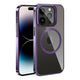 Apple iPhone 14 Pro Kılıf M-safe Şarj Özellikli Standlı Zore Klon Kapak