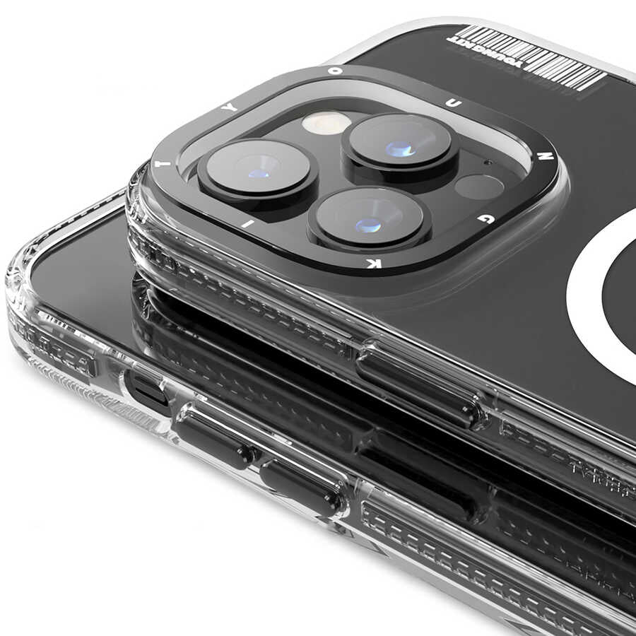 Apple iPhone 14 Pro Kılıf M-safe Şarj Özellikli YoungKit Exquisite Serisi Kapak Mavi