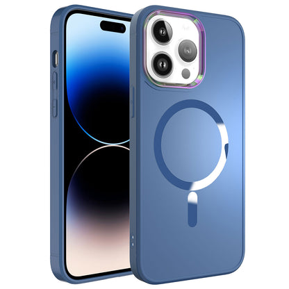 Apple iPhone 14 Pro Kılıf M-safe Wireless Şarj Özellikli Zore Stil Kapak