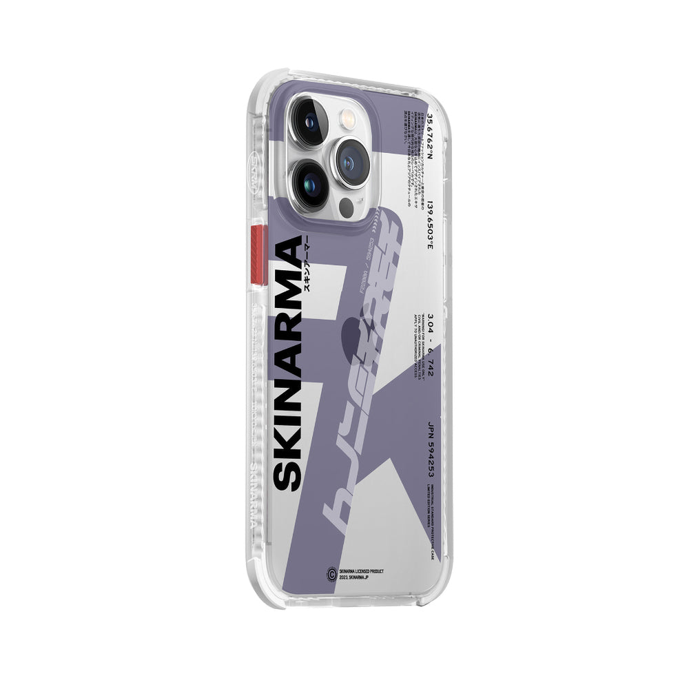 Apple iPhone 14 Pro Kılıf SkinArma Şeffaf Airbag Tasarımlı Raku Kapak Turuncu