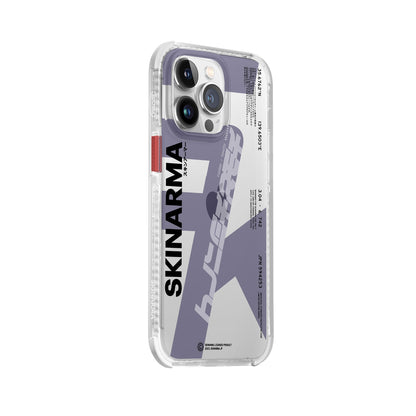 Apple iPhone 14 Pro Kılıf SkinArma Şeffaf Airbag Tasarımlı Raku Kapak Turuncu