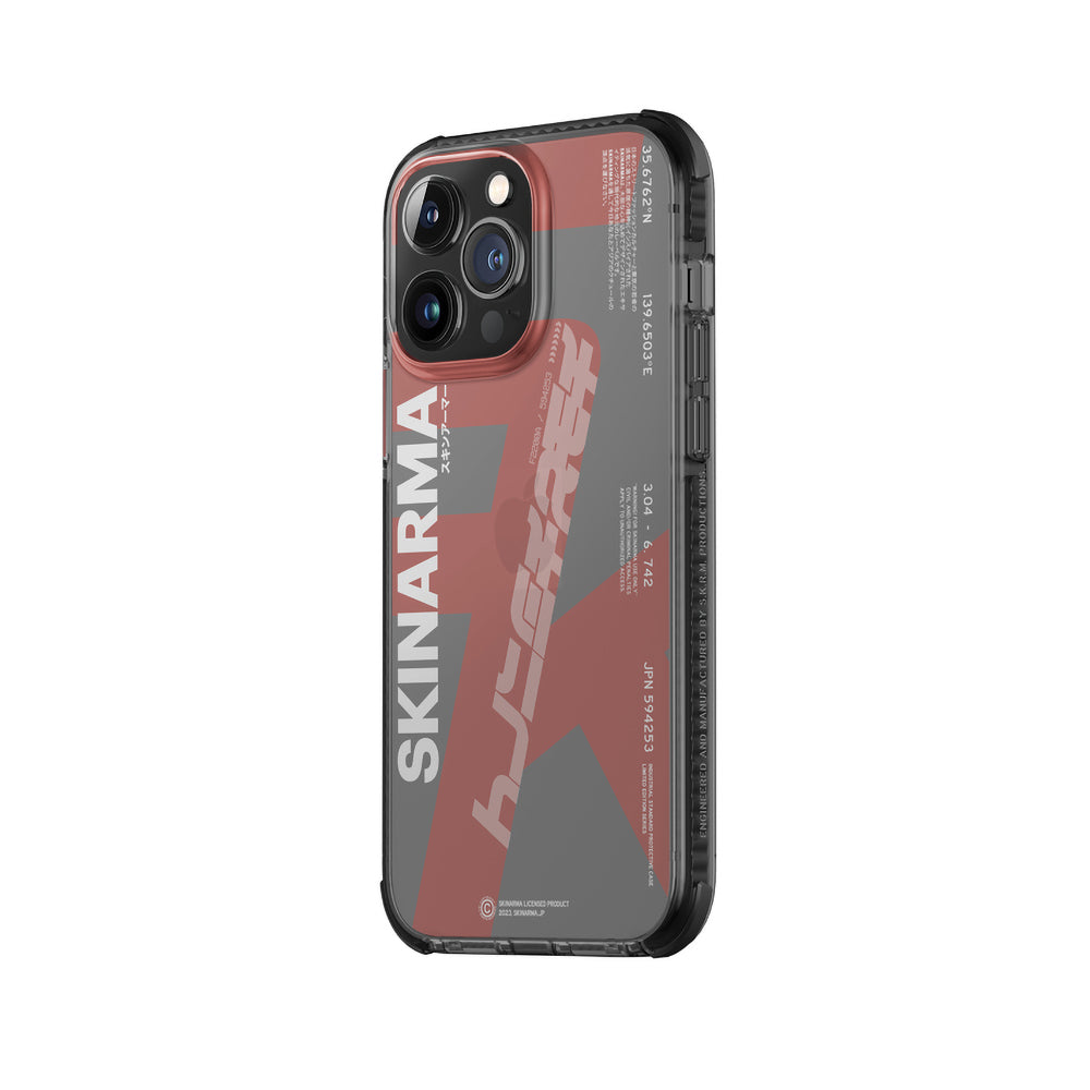 Apple iPhone 14 Pro Kılıf SkinArma Şeffaf Airbag Tasarımlı Raku Kapak Mor