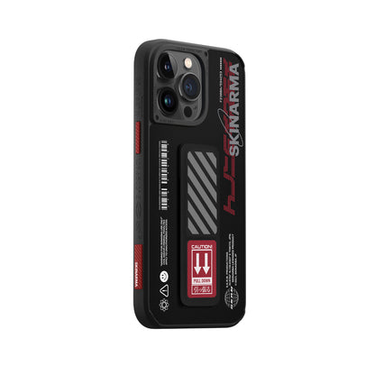 Apple iPhone 14 Pro Kılıf SkinArma Standlı Deri Görünümlü Shingoki Kapak Mor