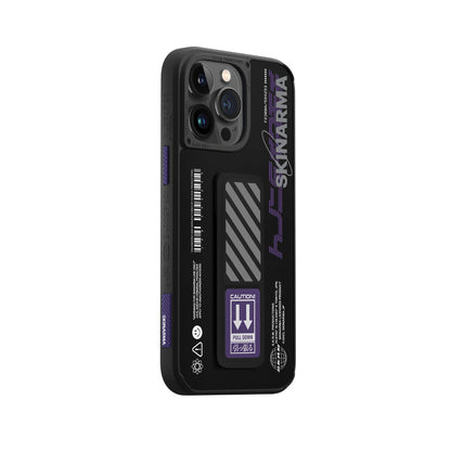 Apple iPhone 14 Pro Kılıf SkinArma Standlı Deri Görünümlü Shingoki Kapak Mor