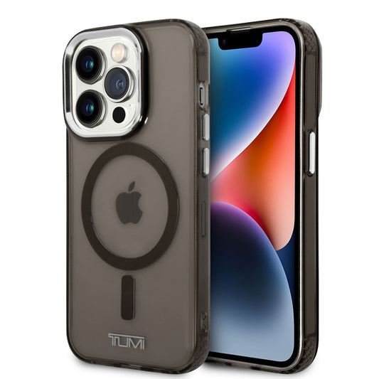 Apple iPhone 14 Pro Kılıf TUMI M-safe Şarj Özellikli Airbag Tasarımlı Kapak Renksiz