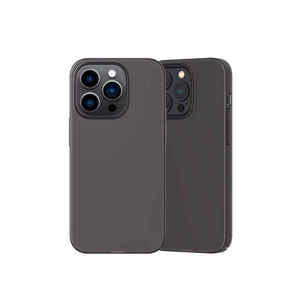 Apple iPhone 14 Pro Kılıf Ultra İnce Mat PC Arka Yüzey Recci Elite Serisi Kapak Beyaz