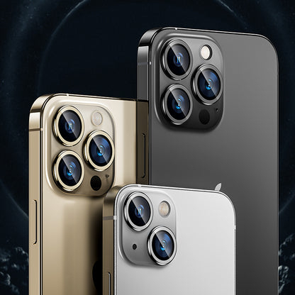 Apple iPhone 14 Pro Max Benks DR Safir Kamera Lens Koruyucu Siyah