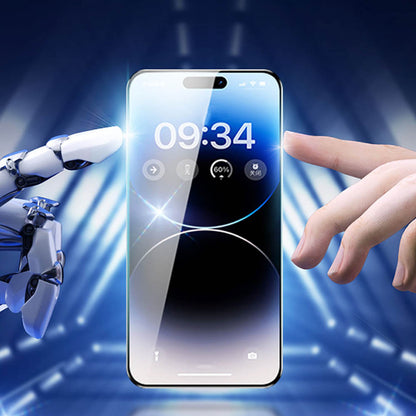 Apple iPhone 14 Pro Max Benks Gaming Anti-Dust Toz Önleyici Mat Cam Ekran Koruyucu Siyah