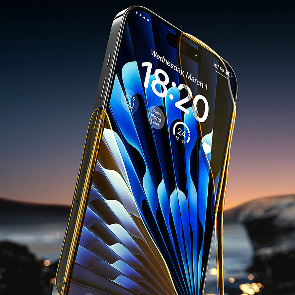 Apple iPhone 14 Pro Max Benks Glass Warrior HD Cam Ekran Koruyucu + Kolay Uygulama Aparatlı Siyah