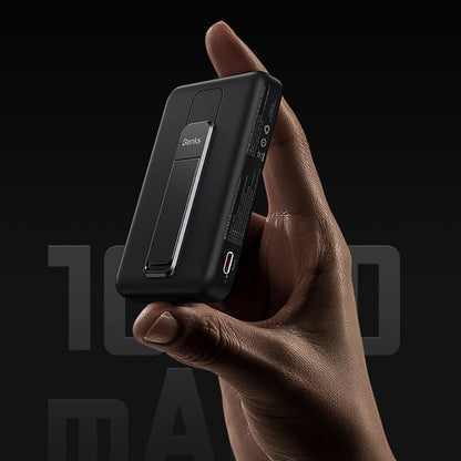 Apple iPhone 14 Pro Max Benks Grand Combo New 5in1 Aksesuar Seti Kılıf-Ekran Koruyucu-Lens Koruyucu-Kablo-Powerbank Siyah