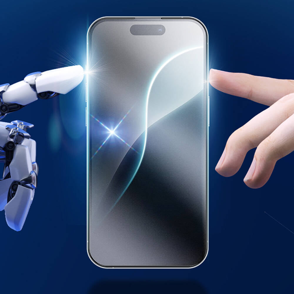 Apple iPhone 14 Pro Max Benks JoyTouch Mat Oyun Ekran Koruyucu + Kolay Uygulama Aparatı Siyah