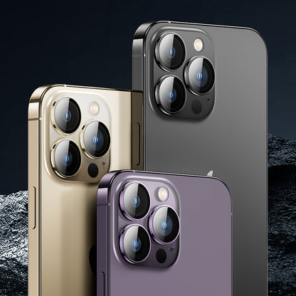 Apple iPhone 14 Pro Max Benks King Kong PVD Kamera Lens Koruyucu Gold