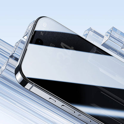 Apple iPhone 14 Pro Max Benks Ultra Shield 0.4mm Privacy Ekran Koruyucu + Kolay Uygulama Aparatlı Siyah