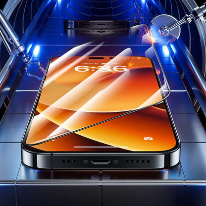 Apple iPhone 14 Pro Max Benks V Pro Plus Şeffaf Ekran Koruyucu Siyah