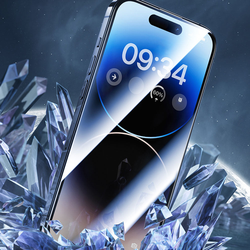 Apple iPhone 14 Pro Max Benks V Pro Safir Coating Ekran Koruyucu + Kolay Uygulama Aparatlı Siyah