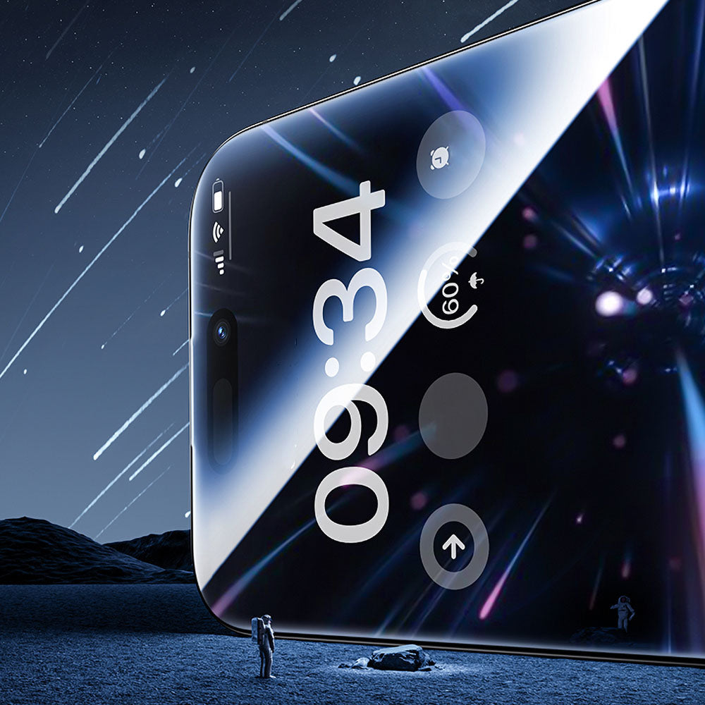 Apple iPhone 14 Pro Max Benks V Pro Safir Coating Ekran Koruyucu + Kolay Uygulama Aparatlı Siyah